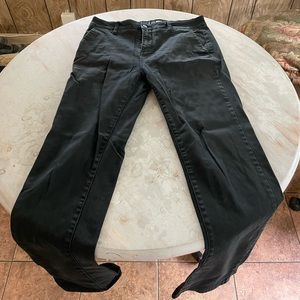 RSQ Slim-Straight Chinos, Black, Size: 33x32